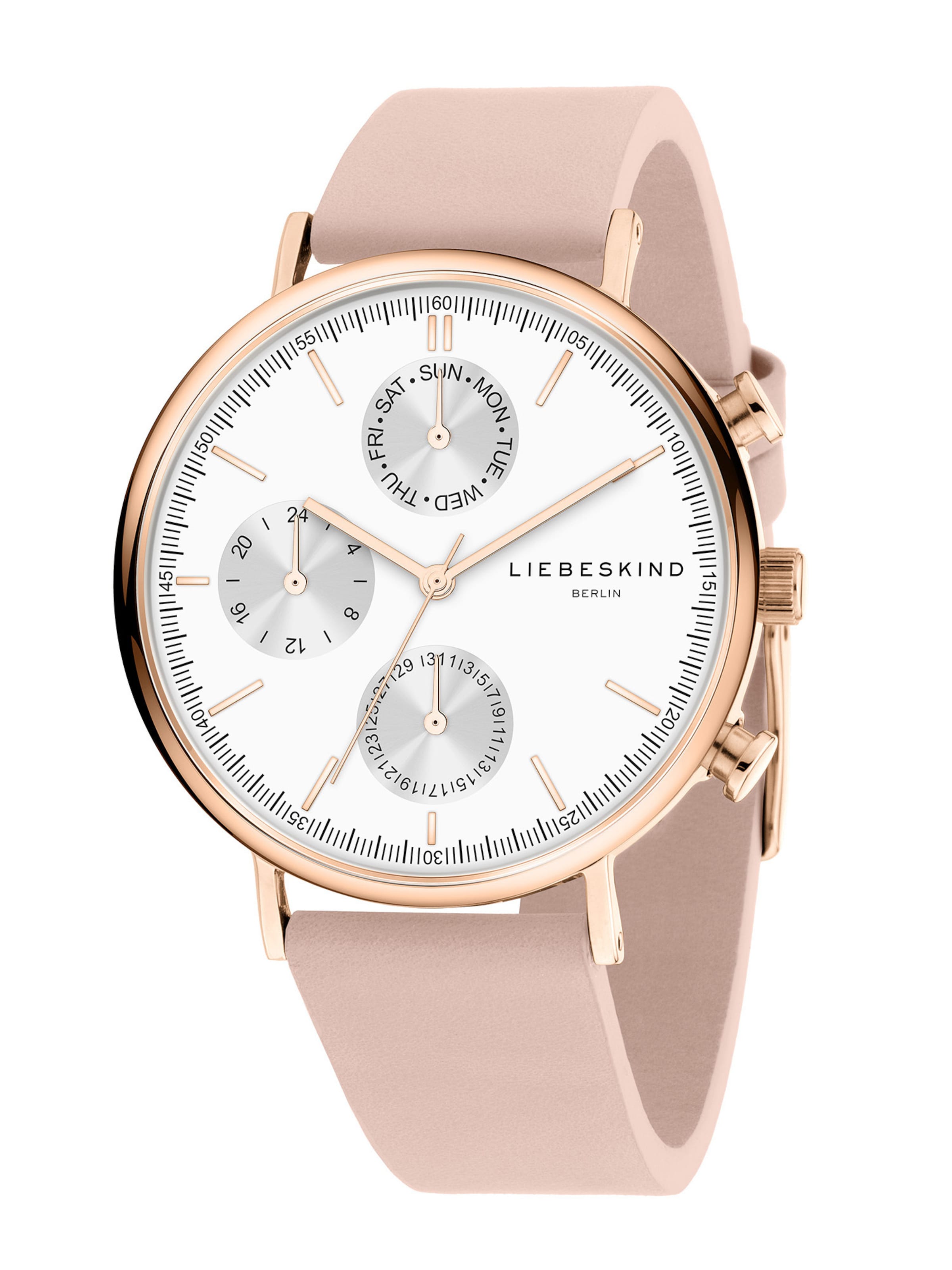 Liebeskind Berlin Analoguhr in Beige: Vorderseite