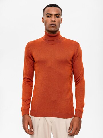 Antioch Sweater in Orange: front