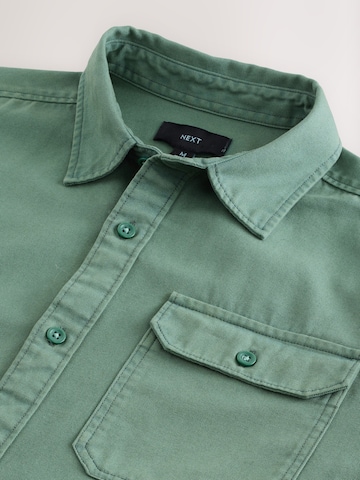 Next - Regular Fit Camisa em verde