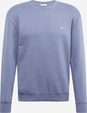 Sweat-shirt Abercrombie & Fitch en bleu : devant