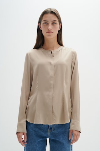 InWear Blouse 'Liko' in Beige: voorkant