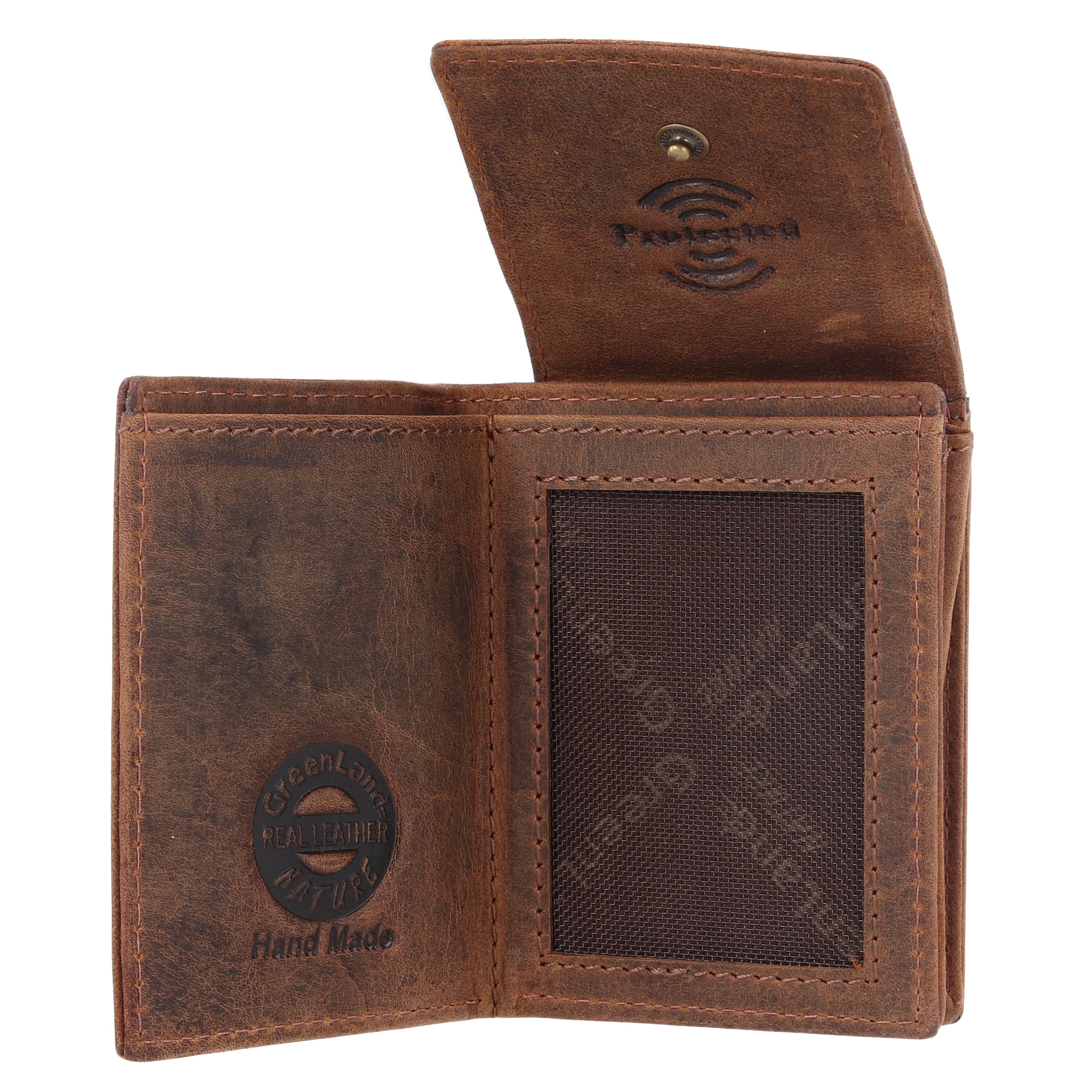 Porte-monnaies 'Montenegro' Greenland Nature en marron