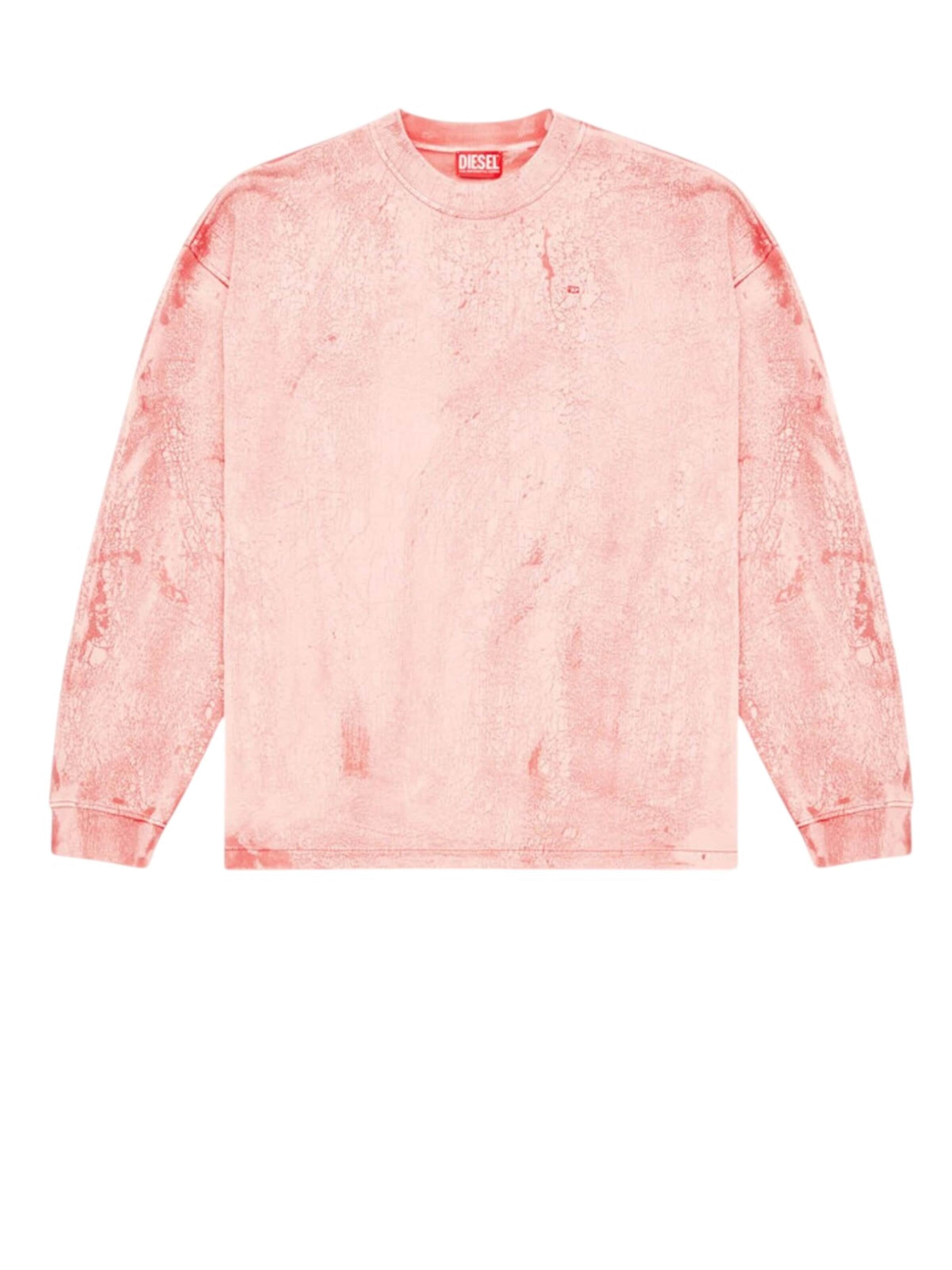 DIESEL Sweatshirt in Pink: front