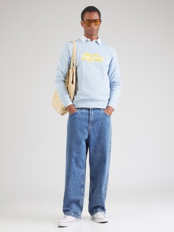 Pepe Jeans Bluzka sportowa 'Milton' w kolorze niebieski