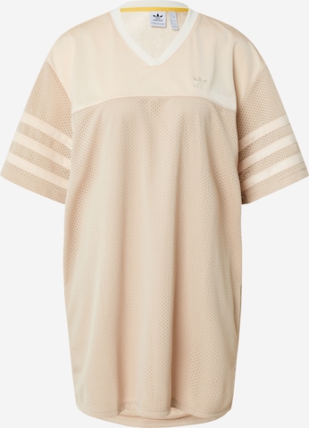 Robe ADIDAS ORIGINALS en beige : devant