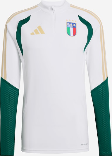 Sportiniai marškinėliai 'FIGC' iš ADIDAS PERFORMANCE, spalva – geltona / žalia / balta, Prekių apžvalga