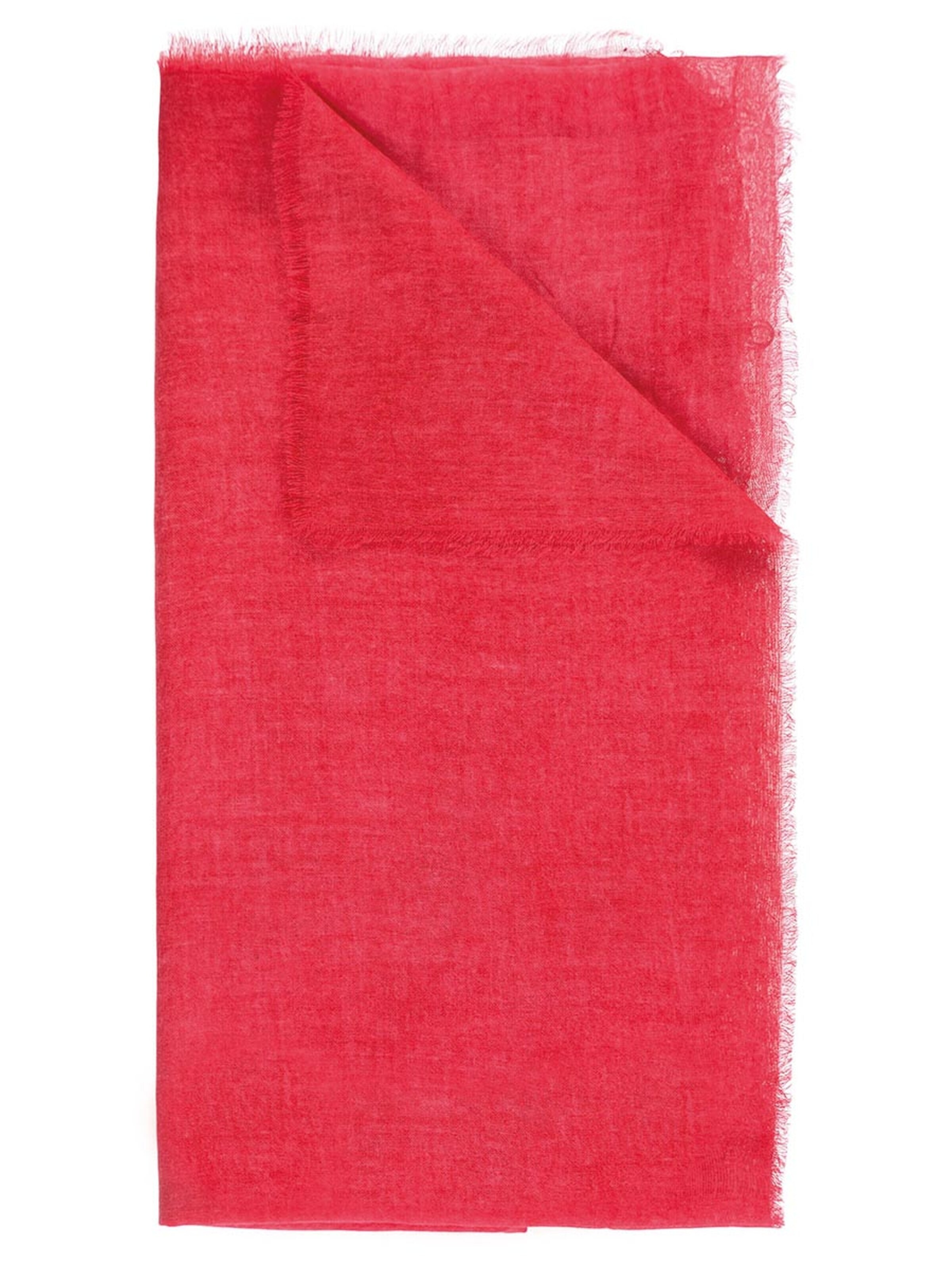 Passigatti Wrap 'Schal uni' in Red