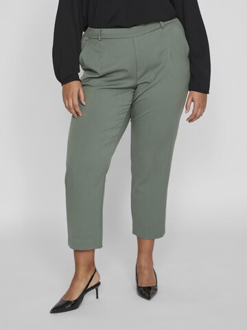 EVOKED Slim fit Pants in Green: front