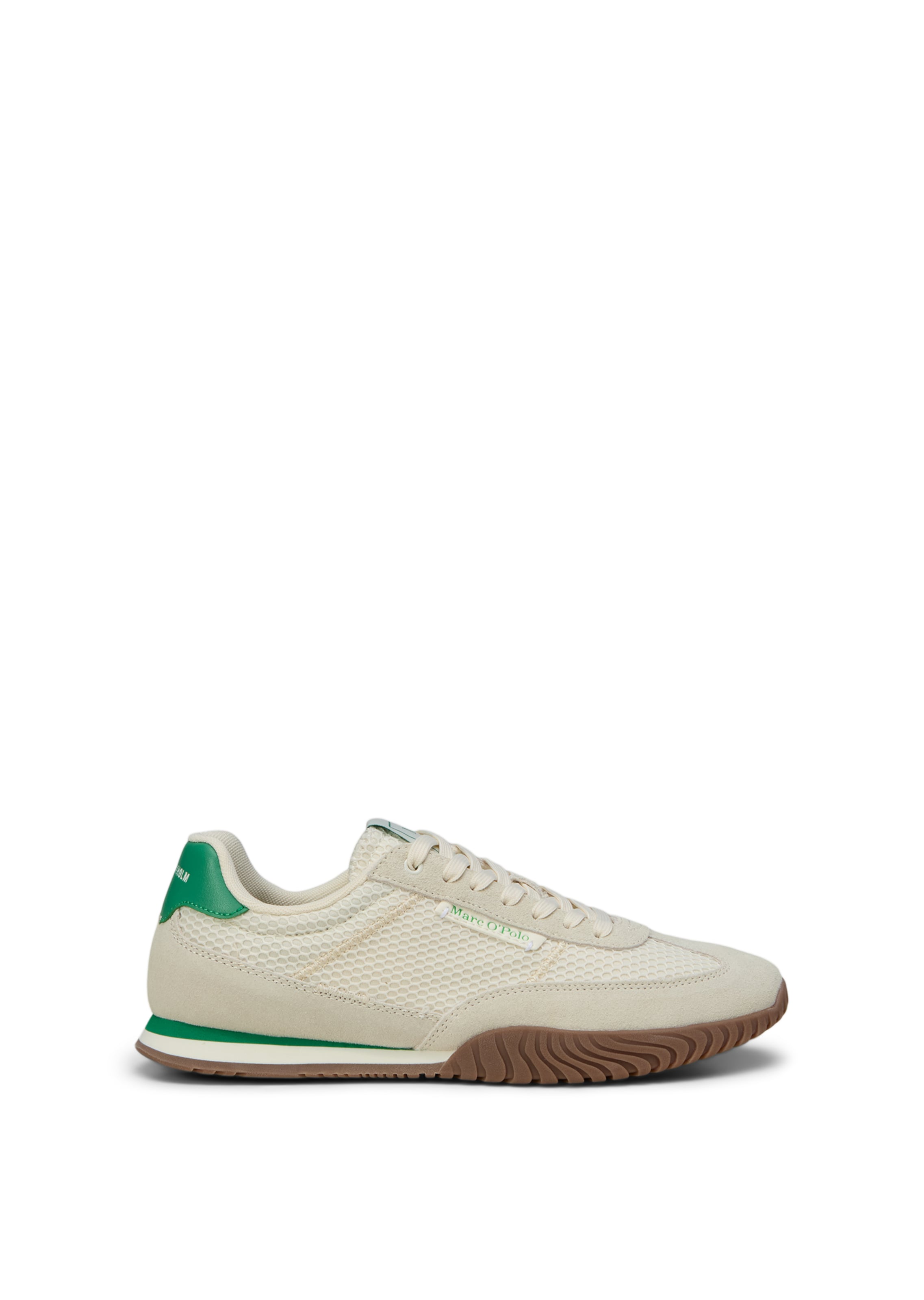 Marc O'Polo Sneakers in Beige / Green, Item view
