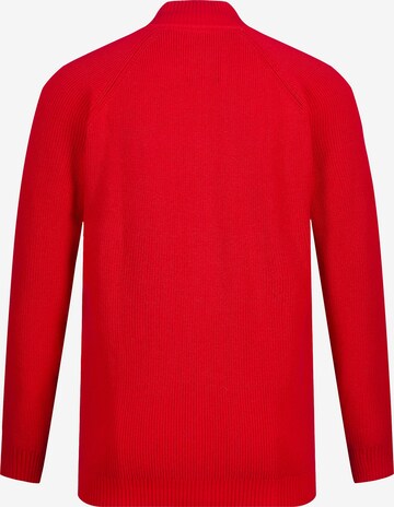 JP1880 Knit Cardigan in Red