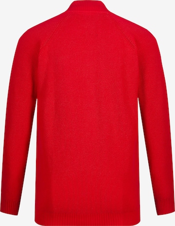 JP1880 Knit Cardigan in Red