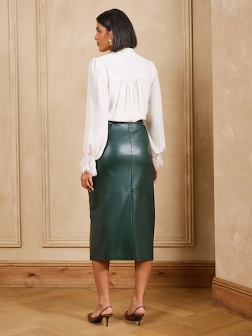 love & roses Rok in Groen