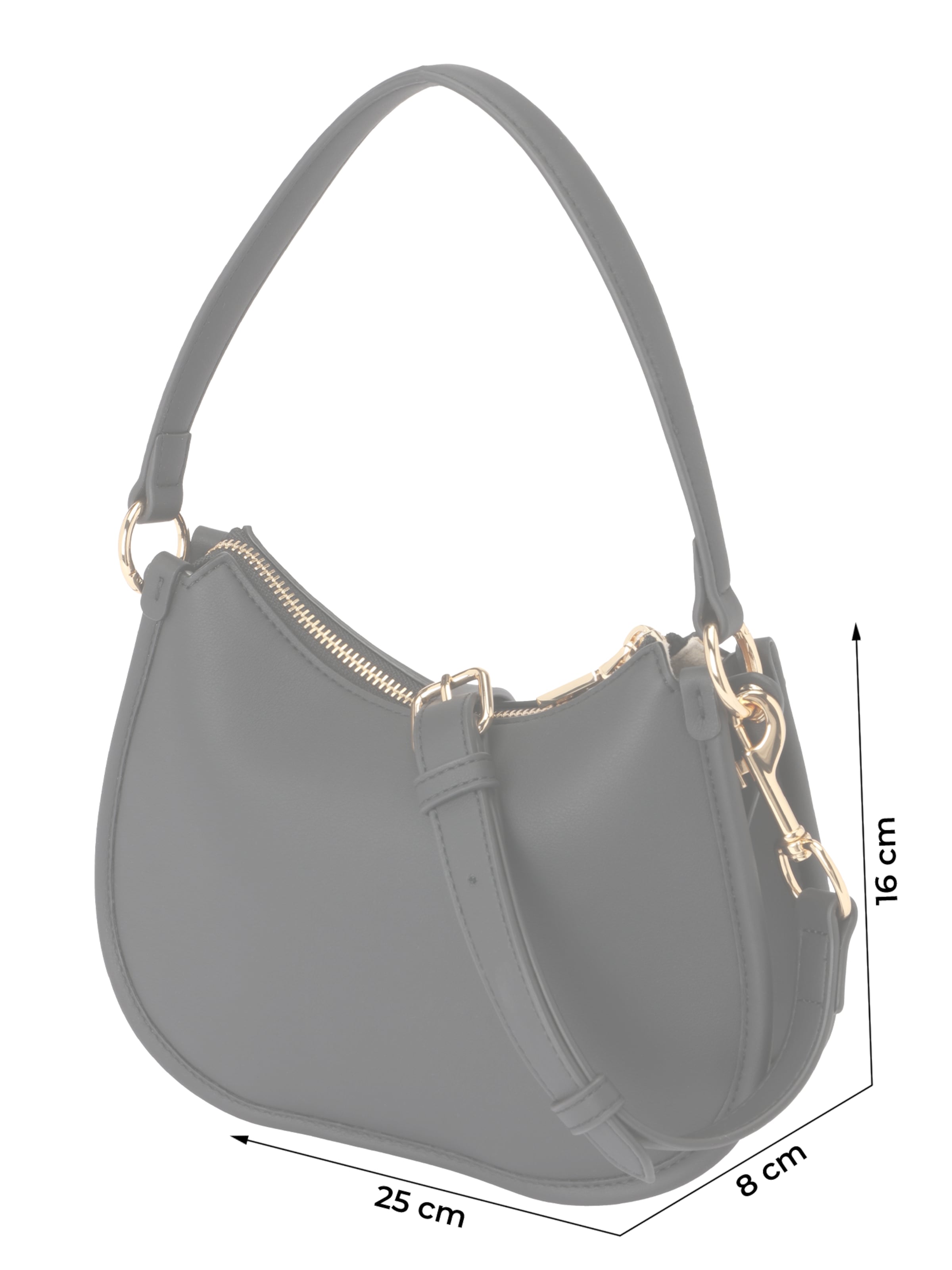 Geantă de umăr de la Love Moschino pe negru