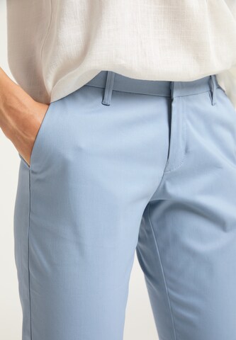 DreiMaster Maritim Slimfit Broek in Blauw