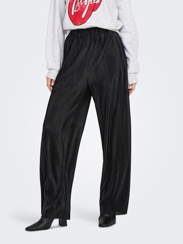 ONLY Wide leg Trousers in Black: front