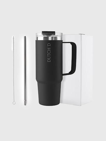 Dutch'D Drinking bottle 'Tumbler 1L' in Black: front