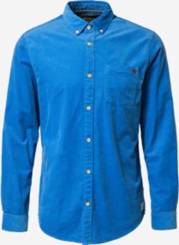 SCOTCH & SODA Button Up Shirt in Blue: front