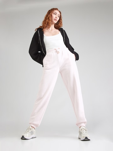 rožinė Superdry Siaurėjantis Kelnės 'Essential'
