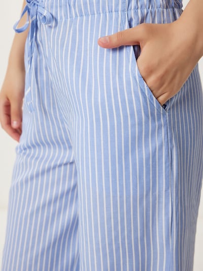 Happiness İstanbul Pants in Light blue / White, Item view