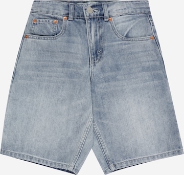 Levi's Kids Regular Shorts 'LVB LVB STAY LOOSE DENIM SHORT' in Blau: predná strana