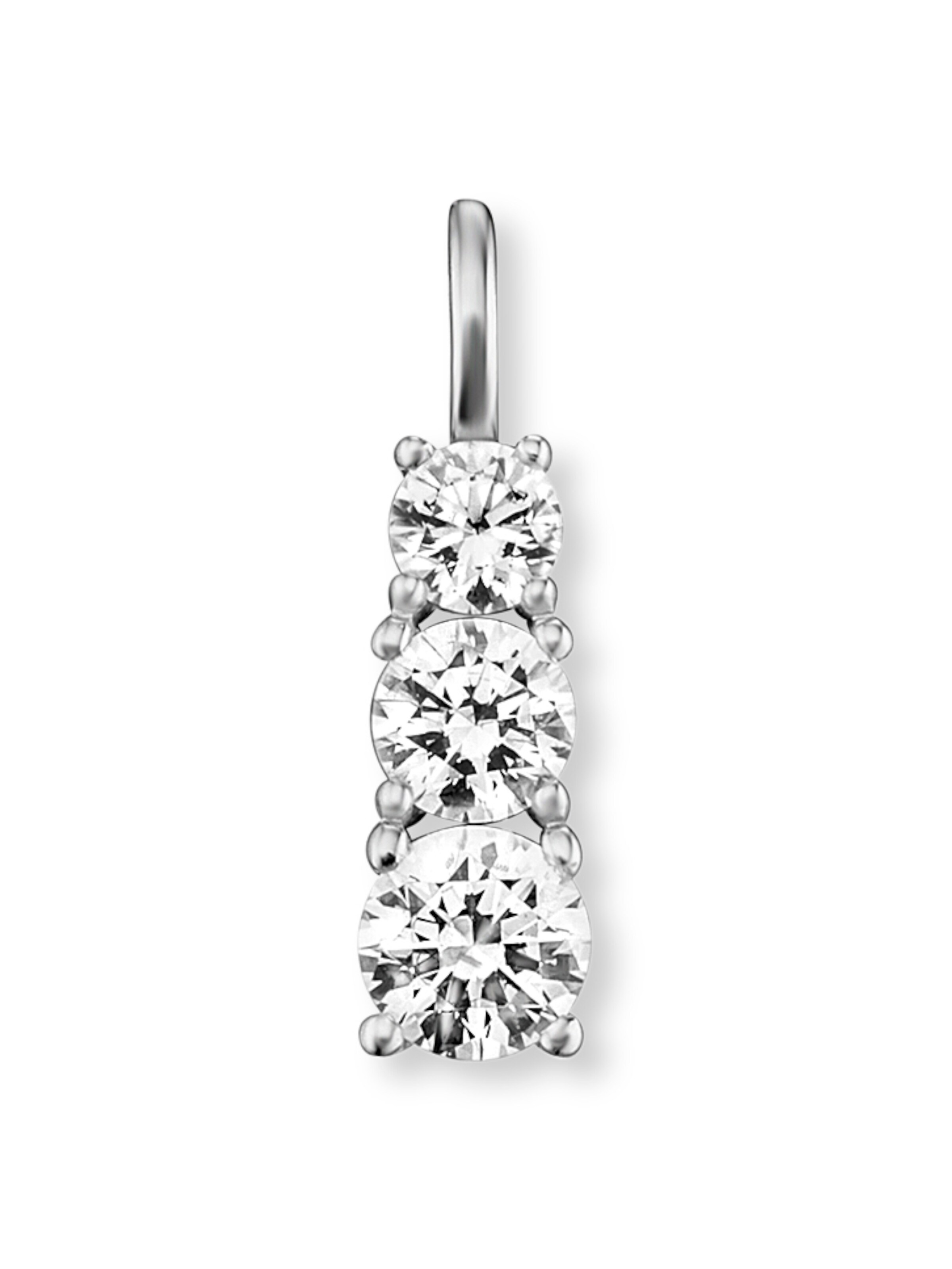 ONE ELEMENT Anhänger in Silber: Vorderseite