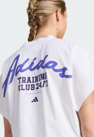 T-shirt fonctionnel 'PrimeLift' ADIDAS PERFORMANCE en blanc