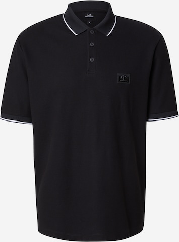 ARMANI EXCHANGEMajica - crna boja: prednji dio