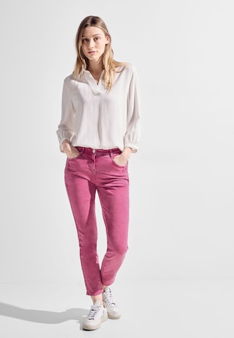 CECIL Slimfit Jeans in Pink