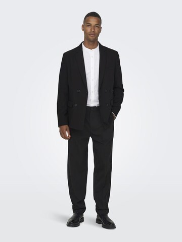 Only & Sons Regular fit Colbert in Zwart
