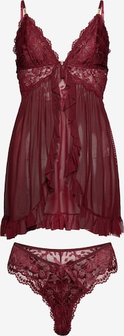 Orchibelle Negligee 'Luna' in Purple: front