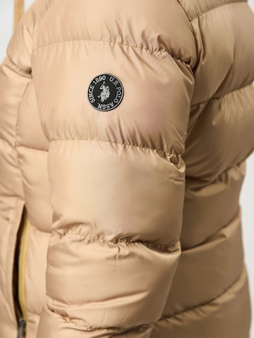 U.S. POLO ASSN. Jacke 'Gigi' in Beige