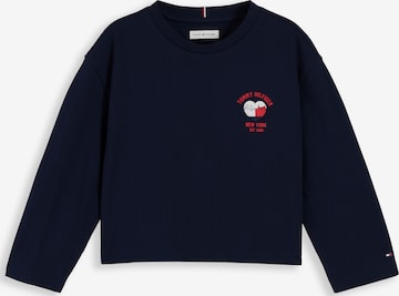 TOMMY HILFIGER T-shirt i blå: framsida