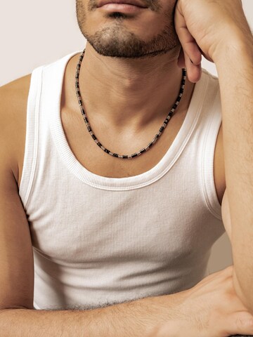 Hey Happiness Ketting 'Chunky' in Zilver: voorkant