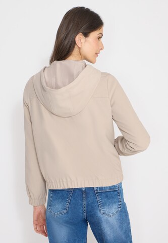 CECIL Zip-Up Hoodie in Beige