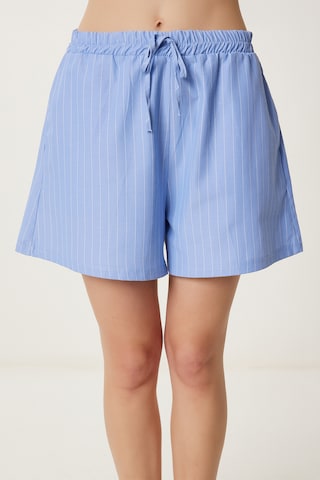 Happiness İstanbul Loose fit Pants in Blue