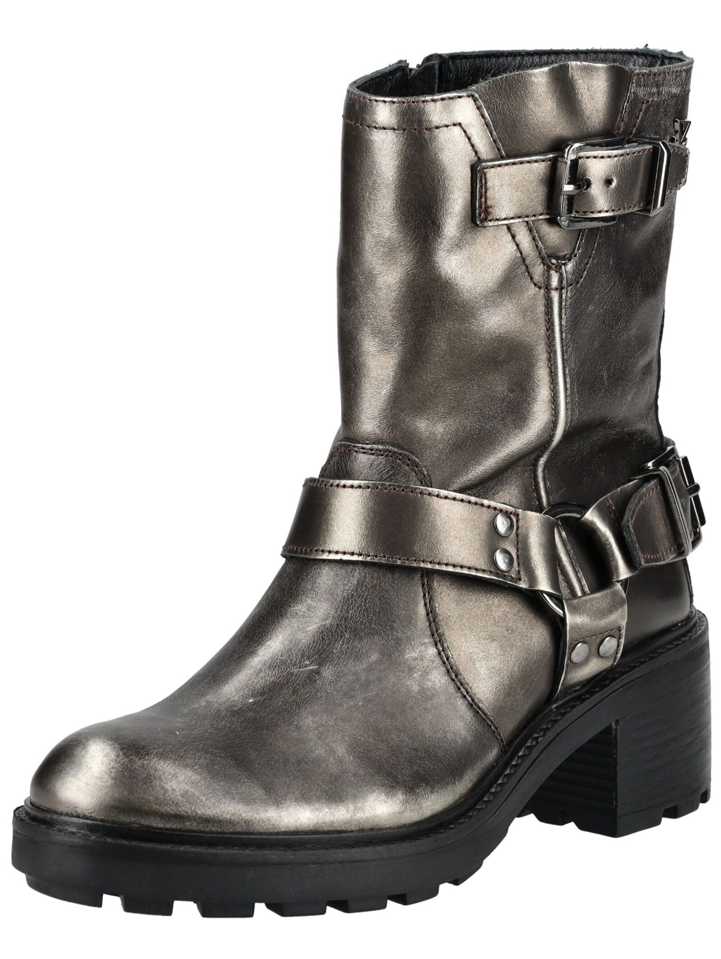 Bottines LAZAMANI en gris : devant