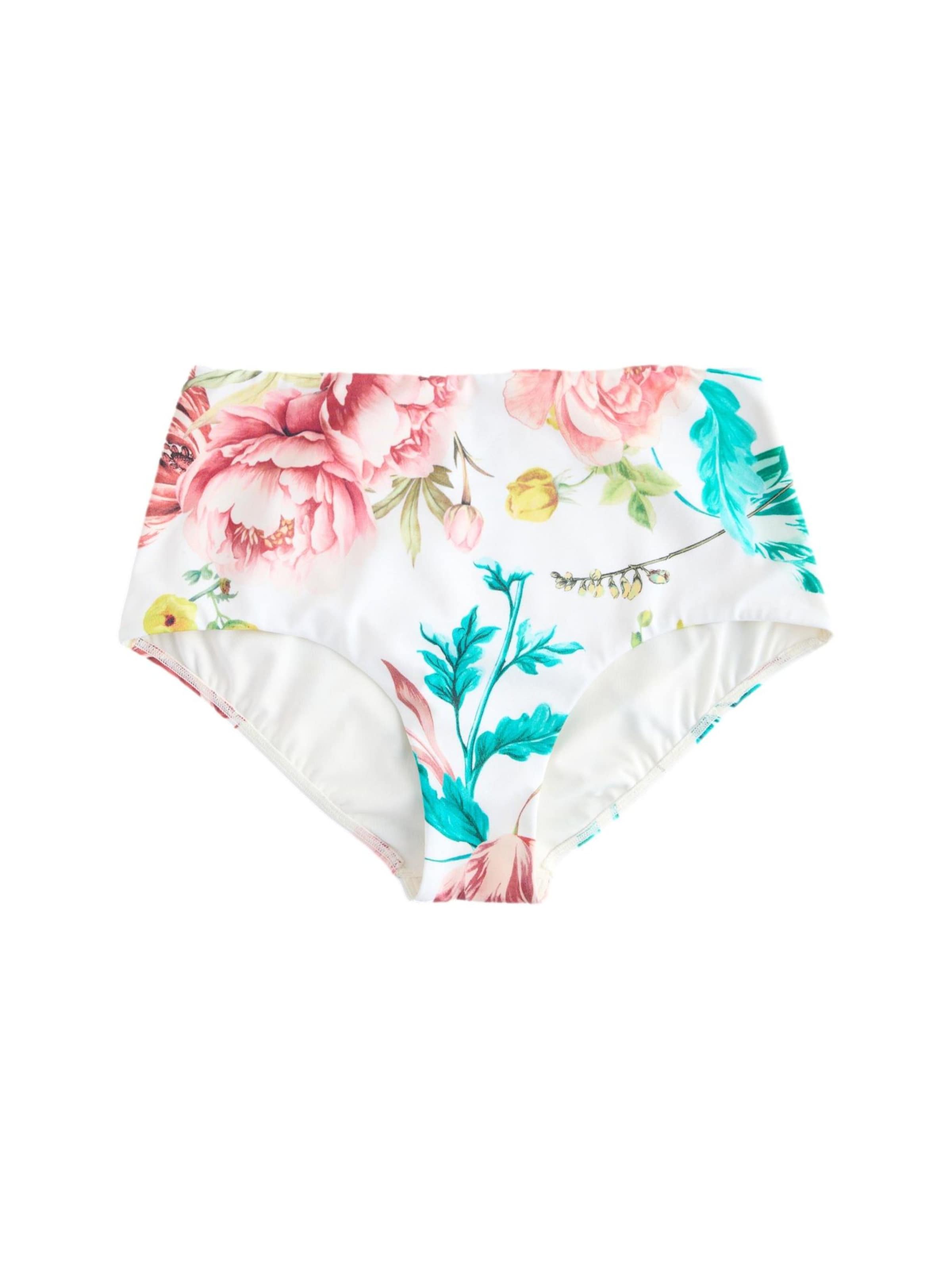 Next Долнище на бански тип бикини в бяло: отпред