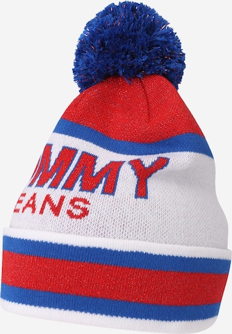 Tommy Jeans Beanie in Blue: front