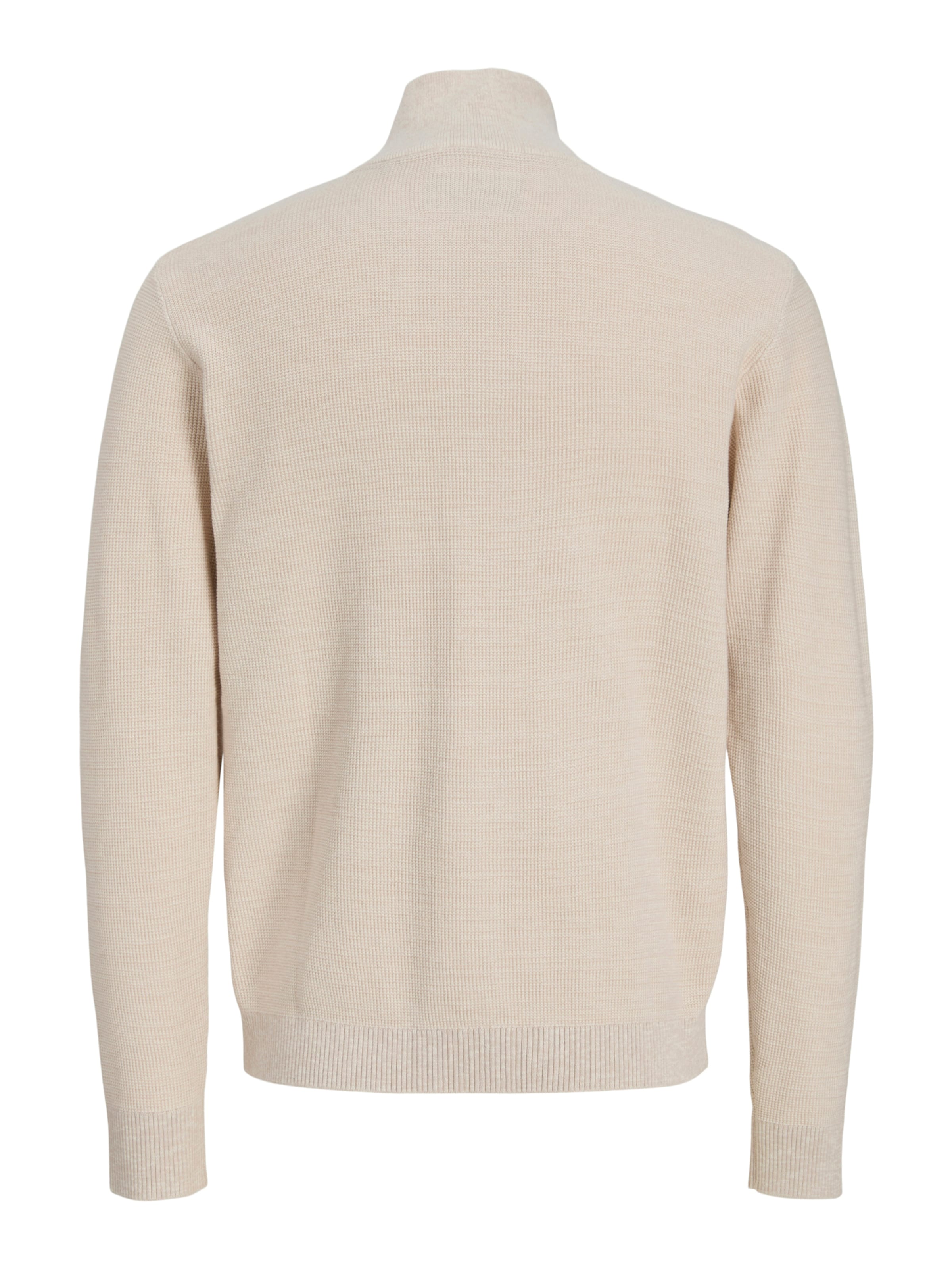 Jack & Jones Premium Πλεκτή ζακέτα 'JPRBLUrex' σε μπεζ