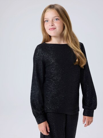 Maglietta 'NKFRISINE' di NAME IT in nero: frontale