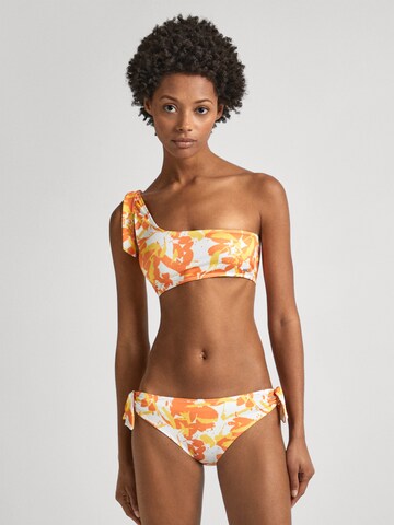 Bas de bikini Pepe Jeans en orange : devant