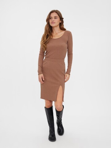 VERO MODA Skirt 'BABA' in Brown