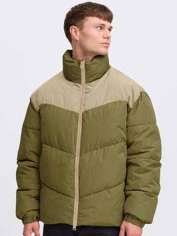 !Solid Winter jacket in Green: front