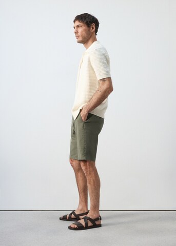 MANGO MAN Regular Shorts 'Gracia' in Grün