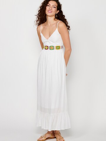 KOROSHI Summer Dress in White