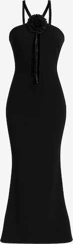 Robe GODDIVA en noir : devant