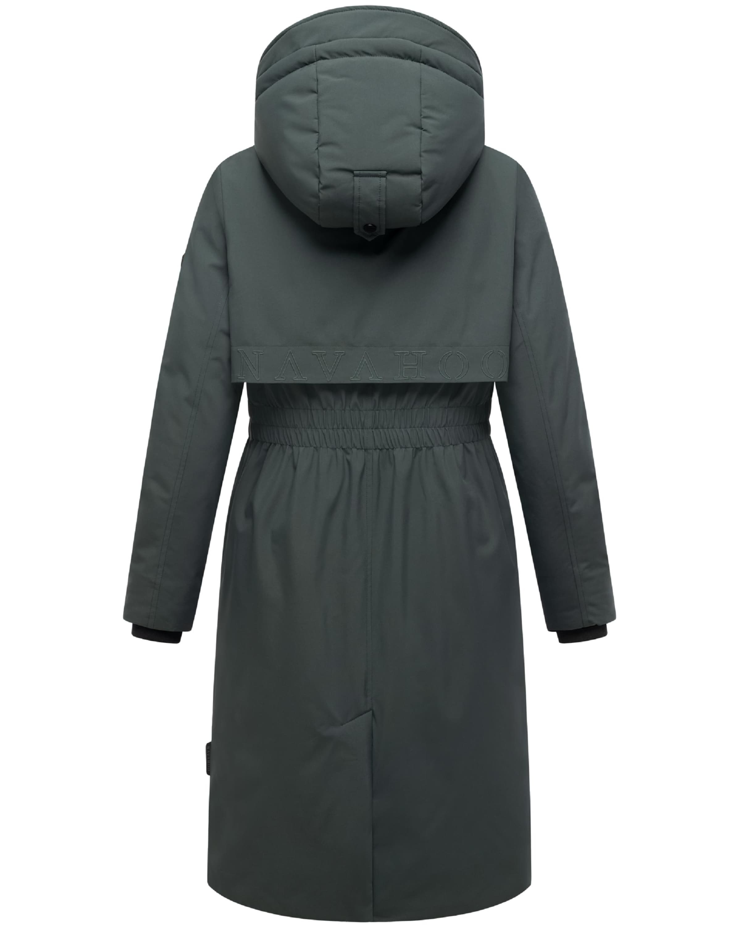 NAVAHOO Wintermantel 'Eismelodie 14' in Grün