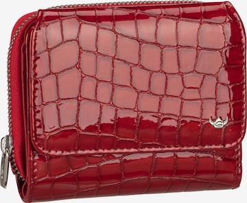 GOLDEN HEAD Wallet 'Cayenne' in Red: front