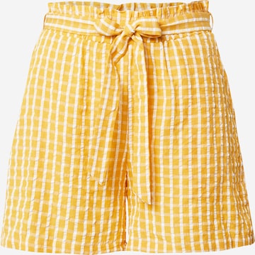 Freequent - regular Pantalón 'SCAT' en amarillo: frente