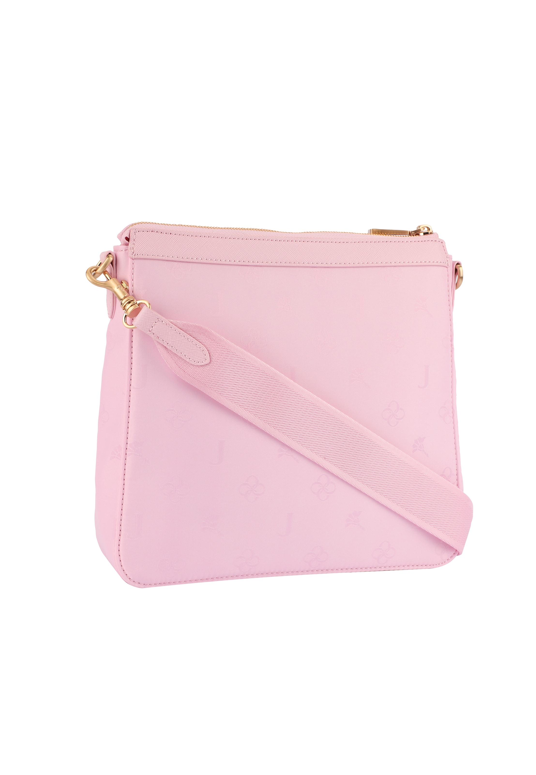 JOOP! - Mala de ombro 'Decoro Tessuto Jasmina' em rosa